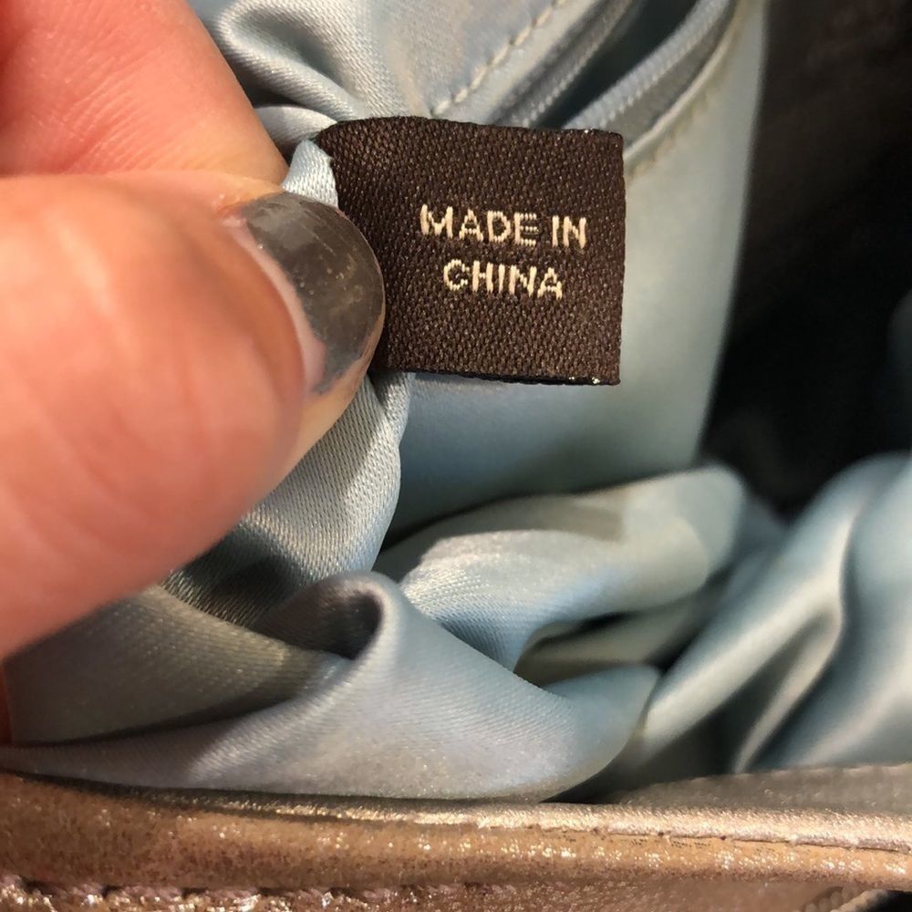 COACH gold leather hobo purse - Picture 12 of 16